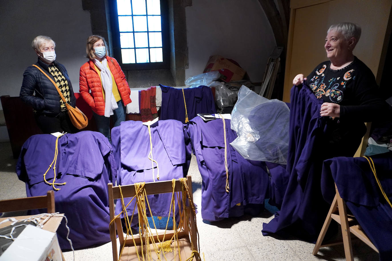 Fotos: Todo lista para la procesión de Donibane