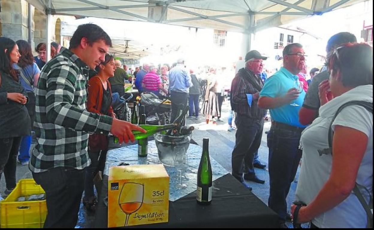 Domingo completo en Aia: de los molinos de Agorregi en marcha al Txakoli Eguna