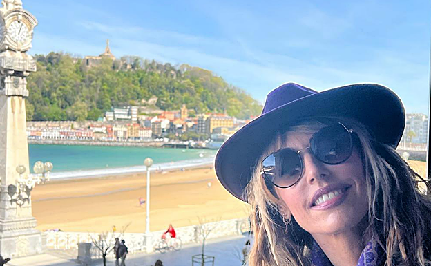 Emma García «carga pilas» en Gipuzkoa: del festival de pelota solidario de Idiazabal a Donostia