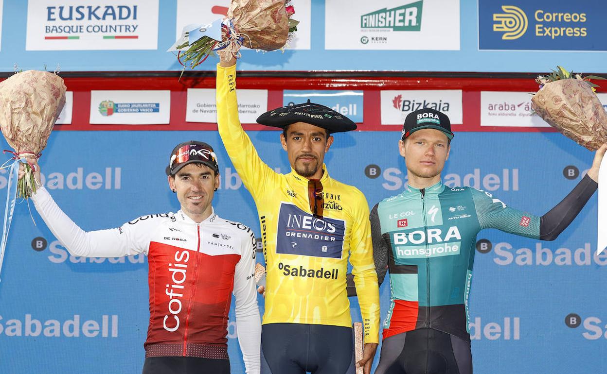 Vuelta al País Vasco: Daniel Felipe Martínez: «Es un orgullo ganar una de las vueltas más bonitas y exigentes del mundo»