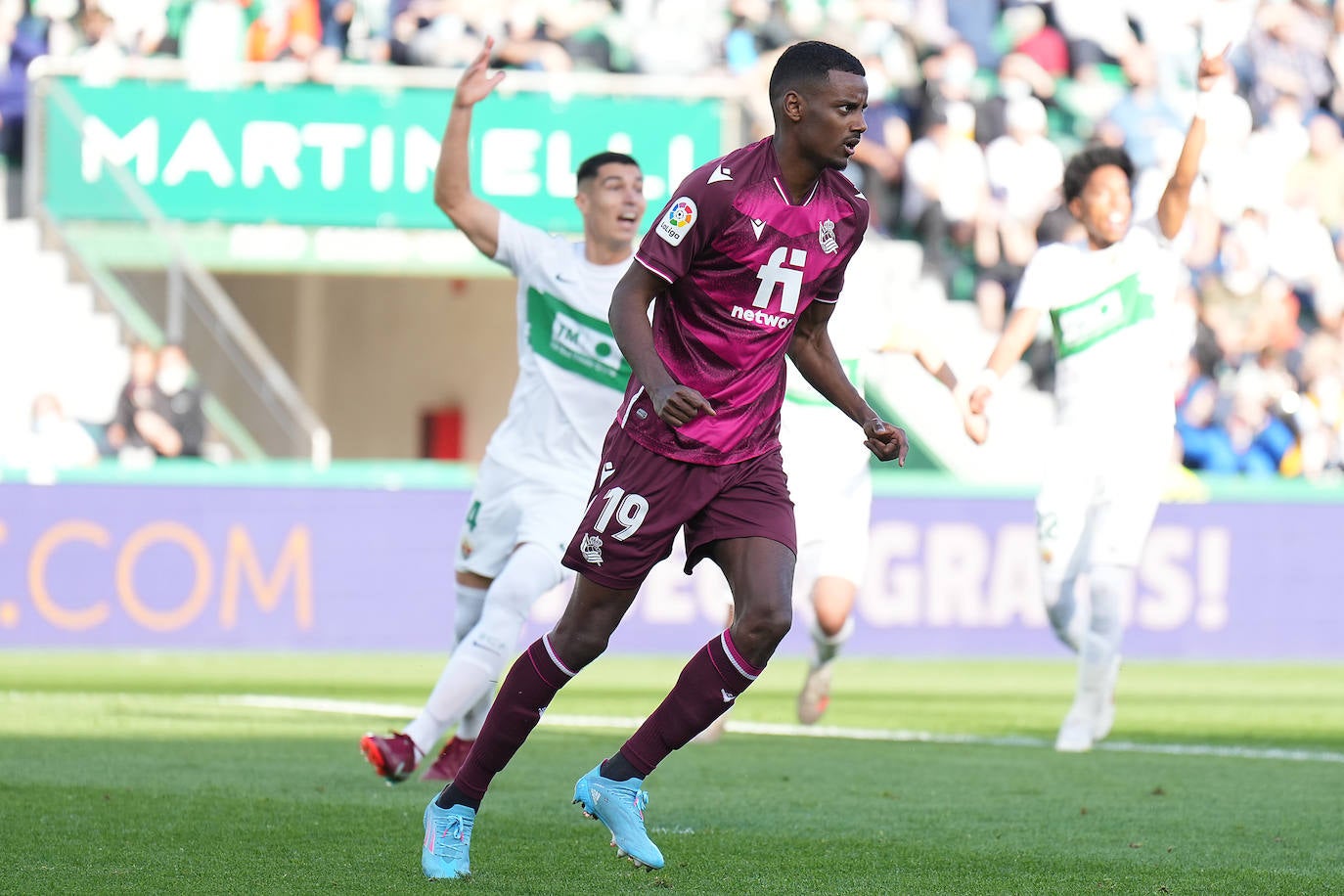 Fotos: Las imágenes del Elche - Real Sociedad