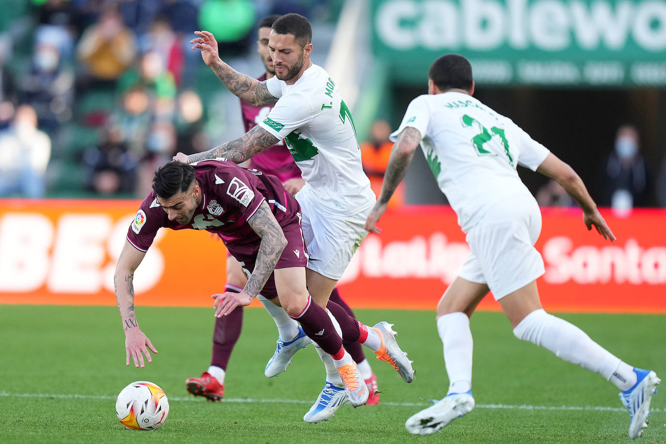 Fotos: Las imágenes del Elche - Real Sociedad