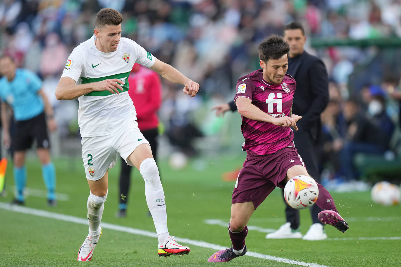 Fotos: Las imágenes del Elche - Real Sociedad