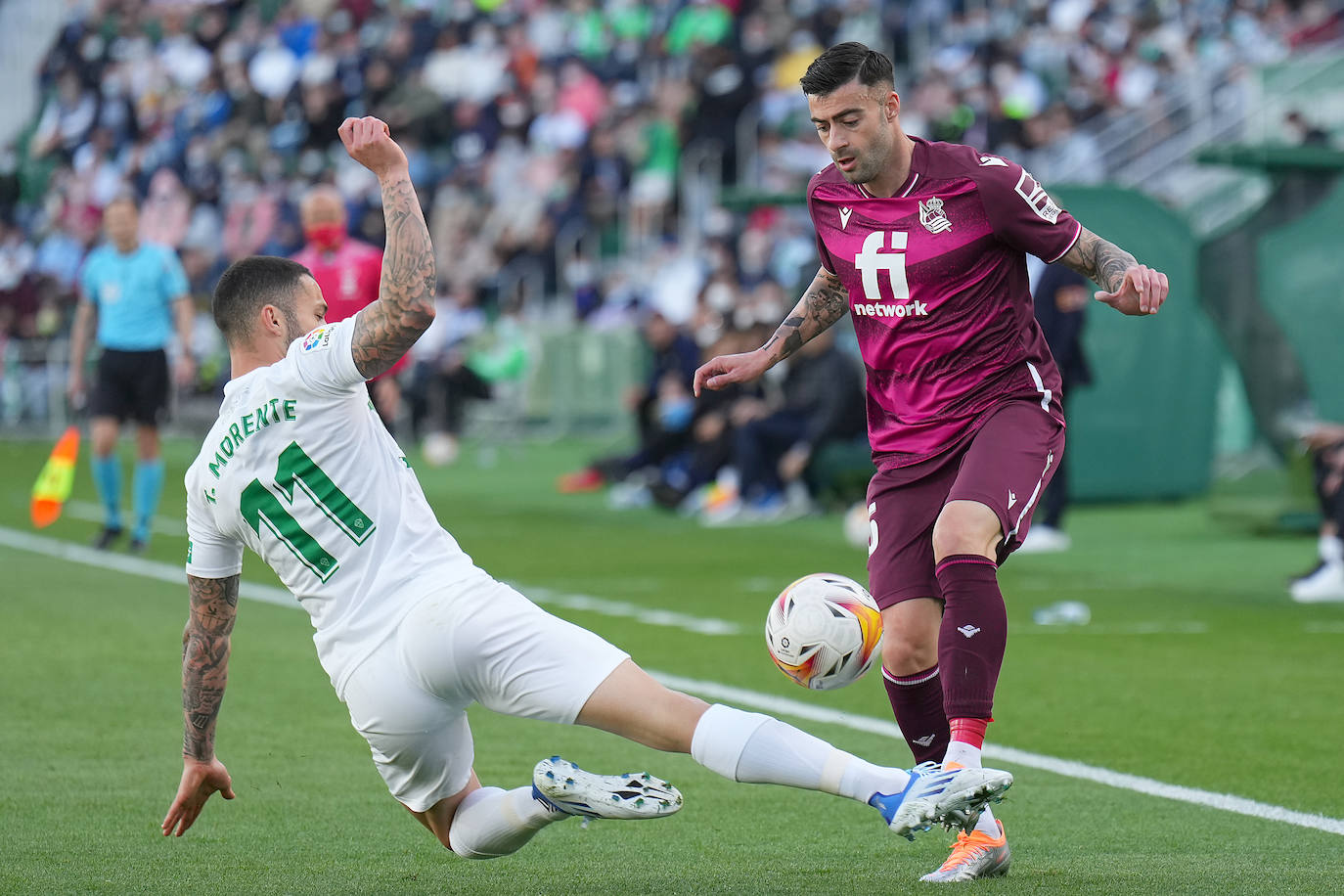 Fotos: Las imágenes del Elche - Real Sociedad