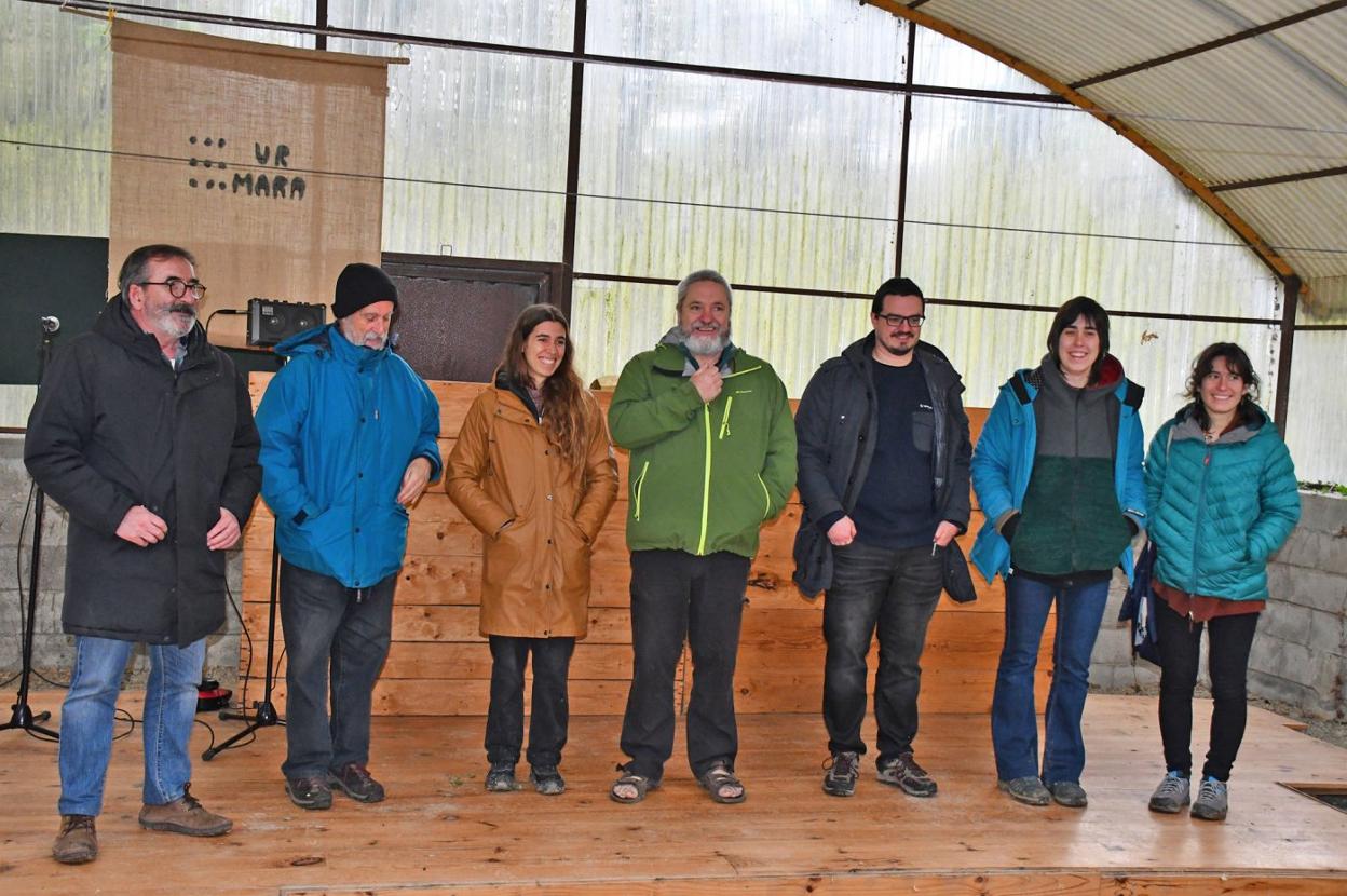 Juan Chillida, Juan Kruz Igerabide, Ainhoa Goenaga, Koldobika Jauregi, Aitor Irulegi, Maria Giró eta Julia Leigh.