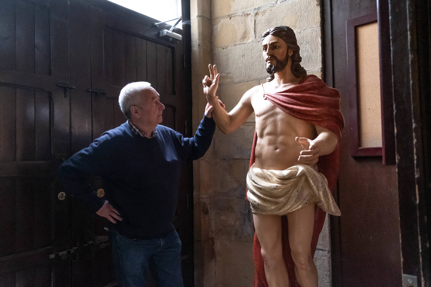 Fotos: Exposicion en la parroquia del Juncal