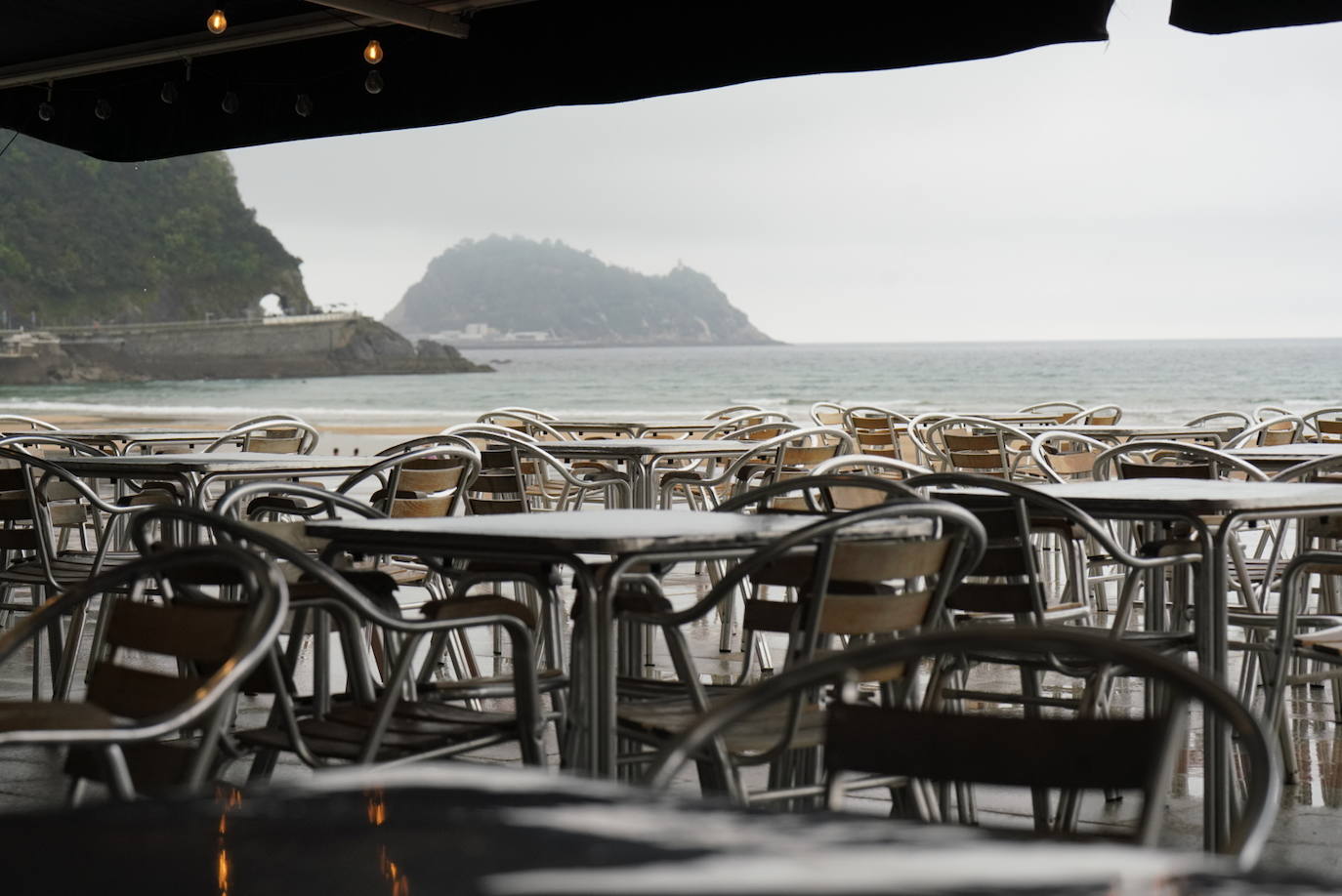 Fotos: Gipuzkoa ya recibe a sus primeros turistas