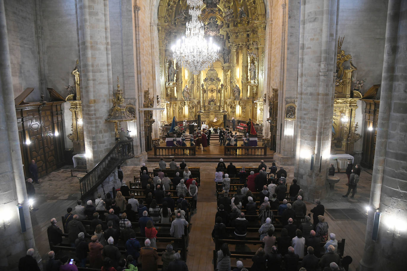 Fotos: Segura revive su tradicional procesión de Jueves Santo
