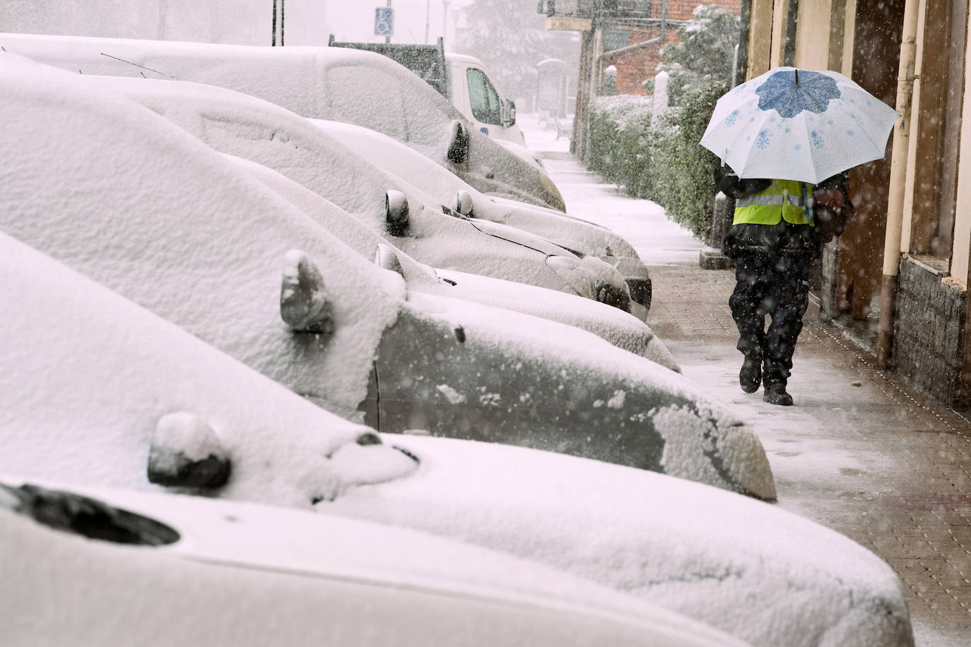 Nieve en Ávila