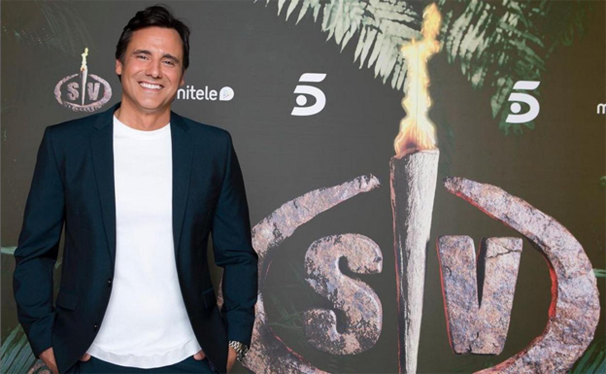 Ion Aramendi en la presentación de Supervivientes 2022