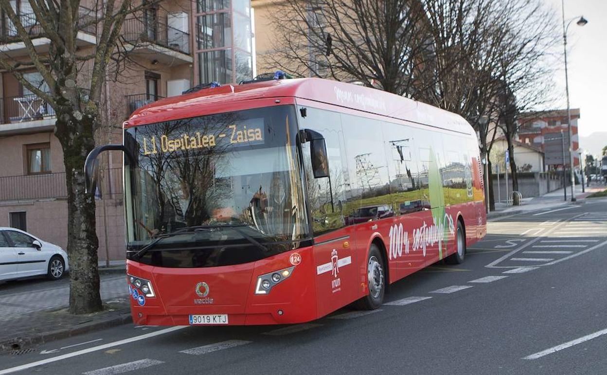 Los autobuses eléctricos se incorporaron a la L1 en 2019.