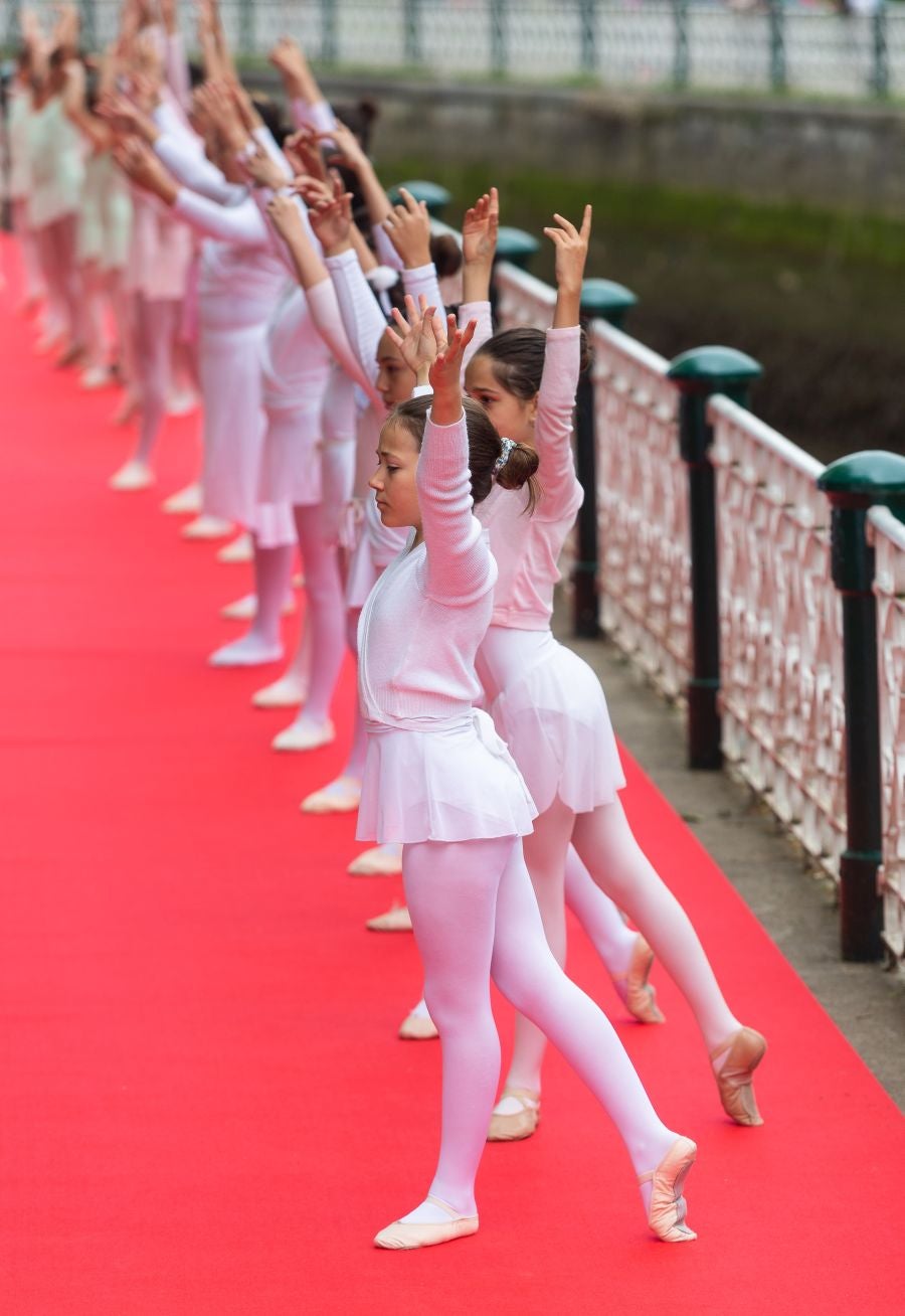 Fotos: Mucha clase en la barandilla de Irun