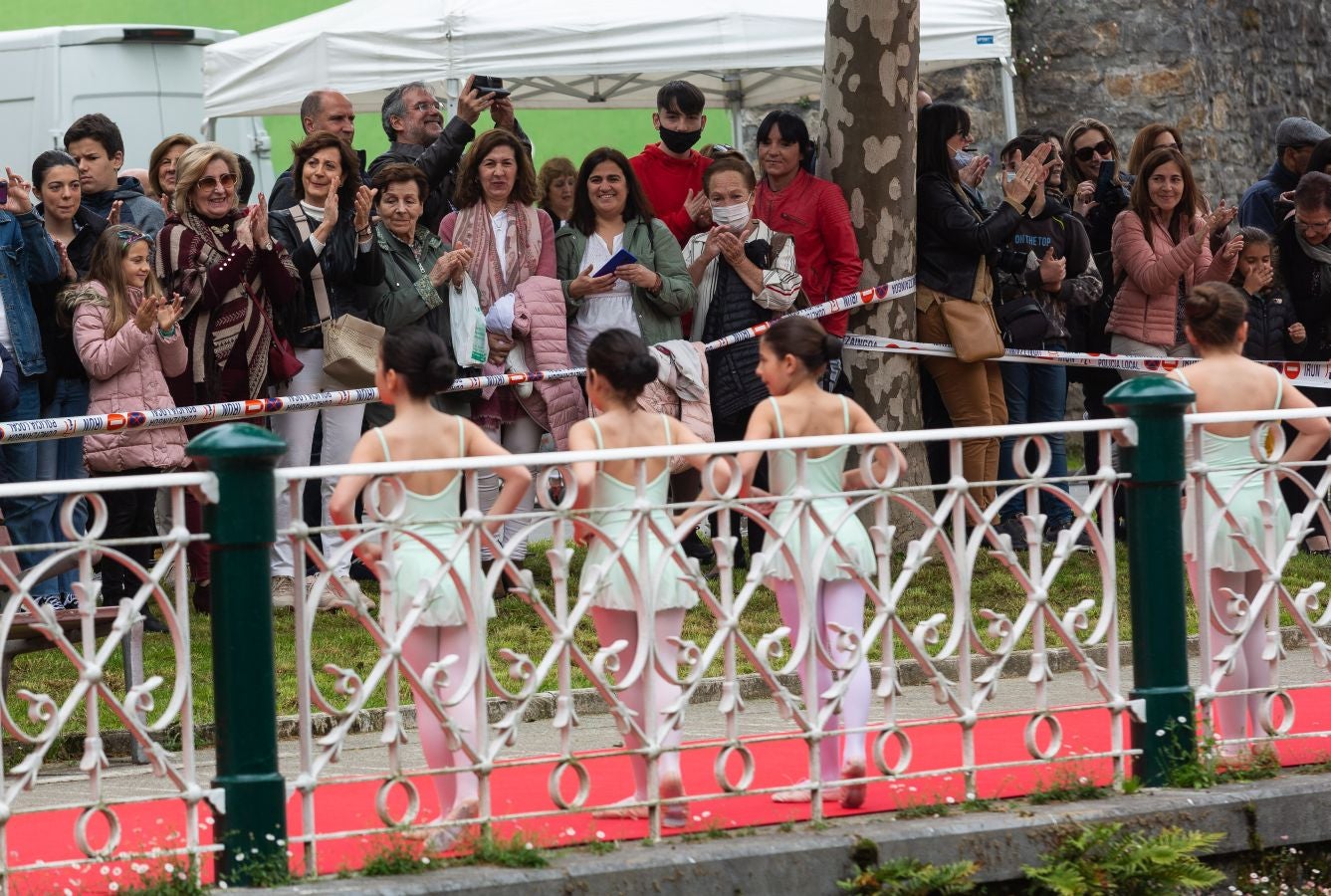 Fotos: Mucha clase en la barandilla de Irun