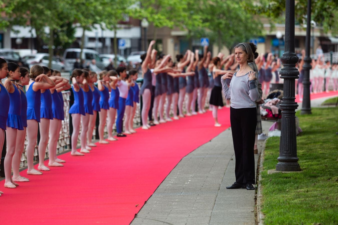 Fotos: Mucha clase en la barandilla de Irun