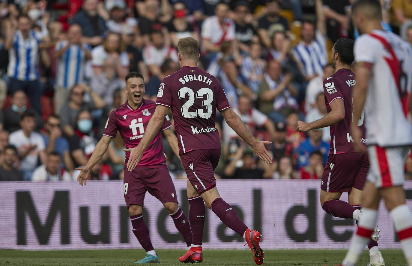 Fotos: Las imágenes del Rayo Vallecano - Real Sociedad