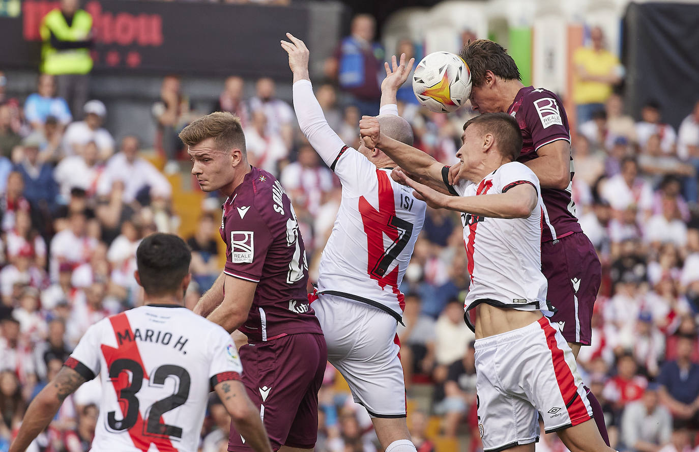 Fotos: Las imágenes del Rayo Vallecano - Real Sociedad