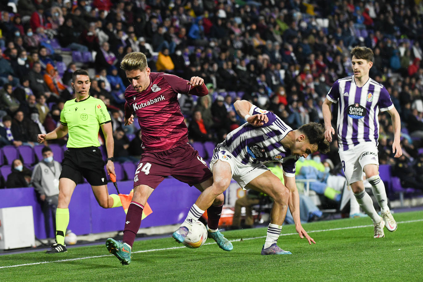 Fotos: El Sanse vence al Valladolid (1-2)