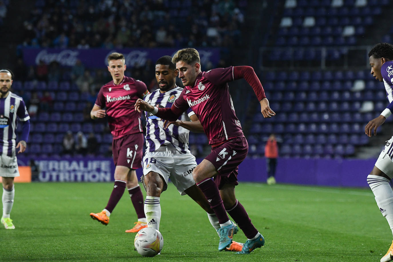 Fotos: El Sanse vence al Valladolid (1-2)