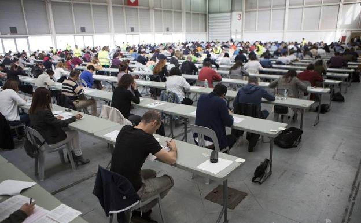 Examen de una OPE de la Diputación de Gipuzkoa.