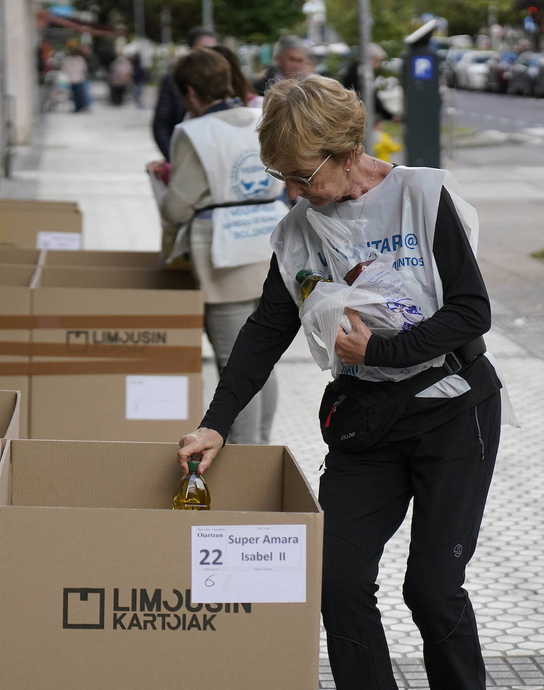 Fotos: Campaña de recogida del Banco de Alimentos de Gipuzkoa