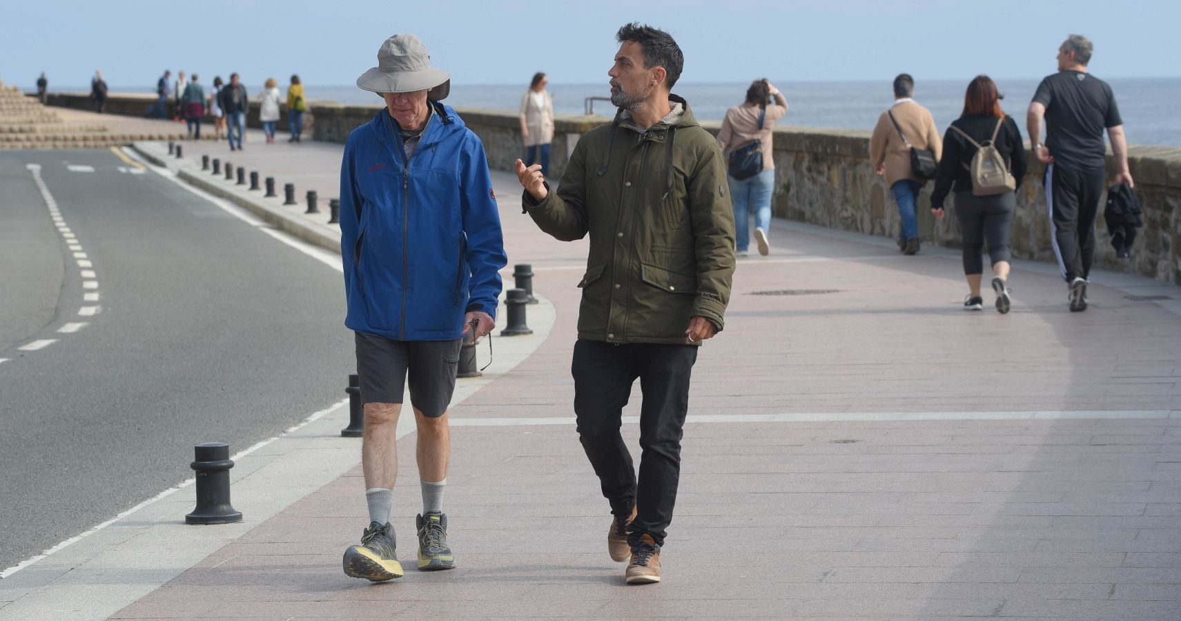 Fotos: Donostia disfruta de un sábado soleado y de agradables temperaturas