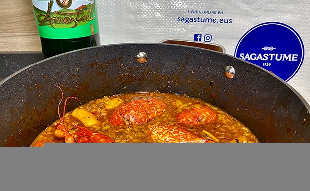 Arroz meloso de bogavante