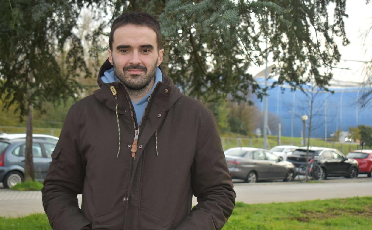 Iñigo Marotias, entrenador del Ampo Ordizia.