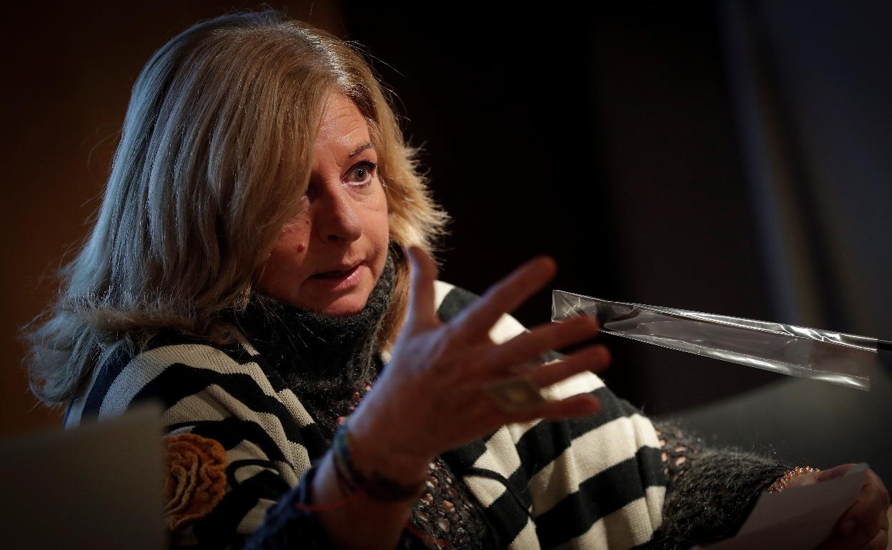 Consuelo Ordóñez, presidenta del Colectivo de Víctimas del Terrorismo.