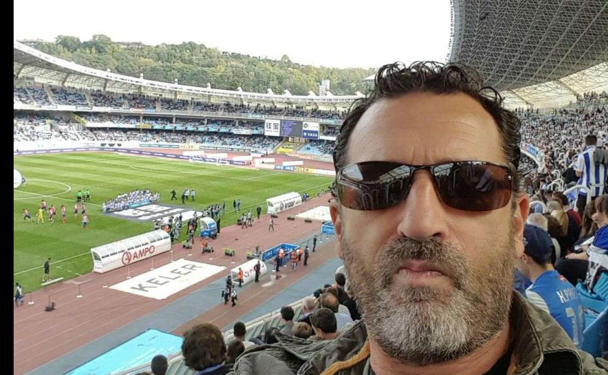 Eric Olhats, fotografiado en el antiguo Antoeta