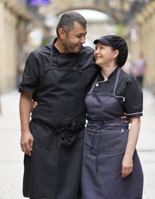 Imagen secundaria 2 - Ucranianos que viven en Gipuzkoa: «Nos preocupaba no tener trabajo»