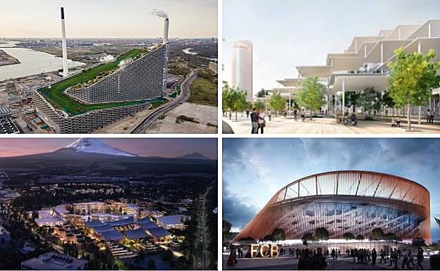 De la incineradora con pista de esquí al frustrado nuevo estadio del Barcelona