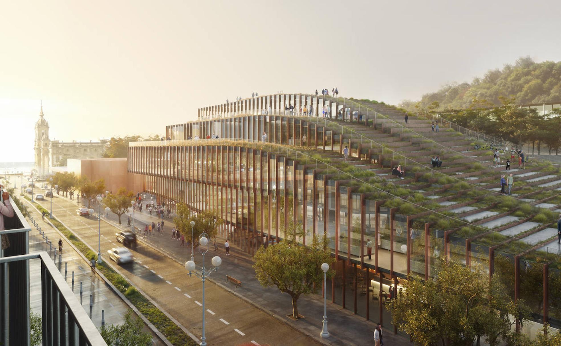 Nuevo edificio del Basque Culinary Center : El nuevo edificio del Basque Culinary Center en Donostia será «un camino de olas»
