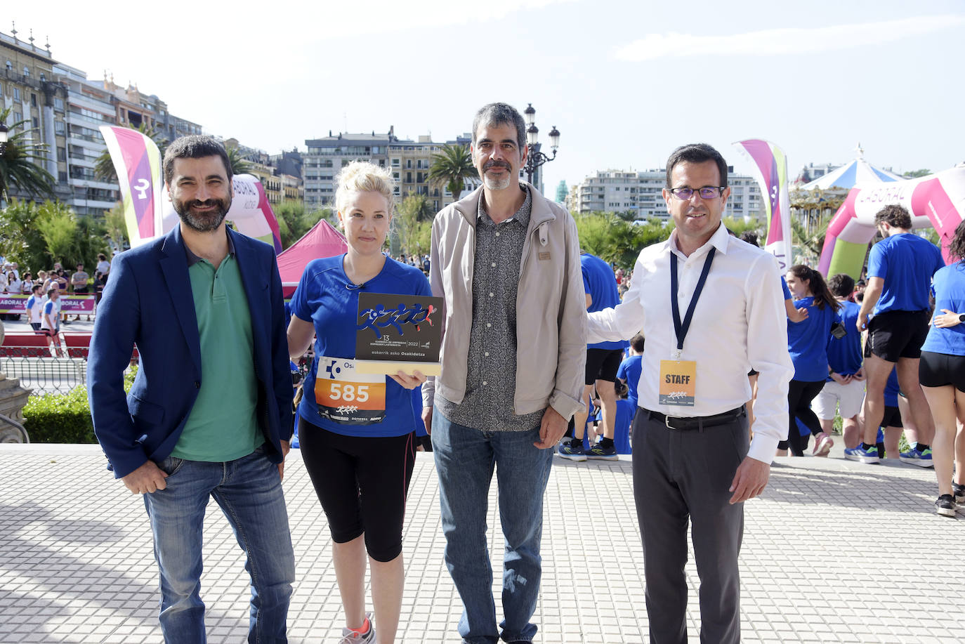 Fotos: Los participantes en la Carrera de Empresas de San Sebastián
