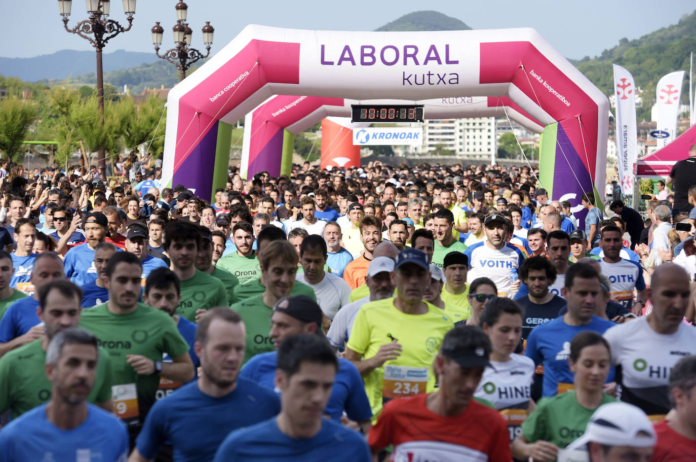Fotos: Los participantes en la Carrera de Empresas de San Sebastián