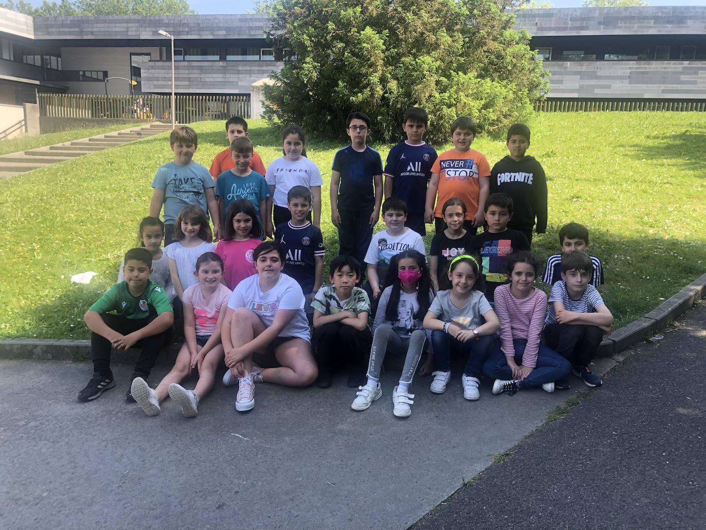 Los alumnos de 3º de Primaria.