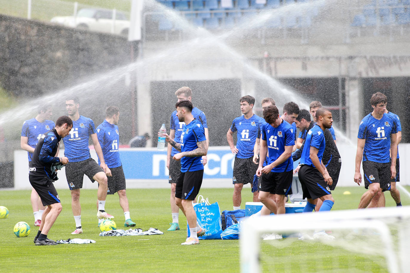 Fotos: Las imágenes del entrenamiento de la Real Sociedad