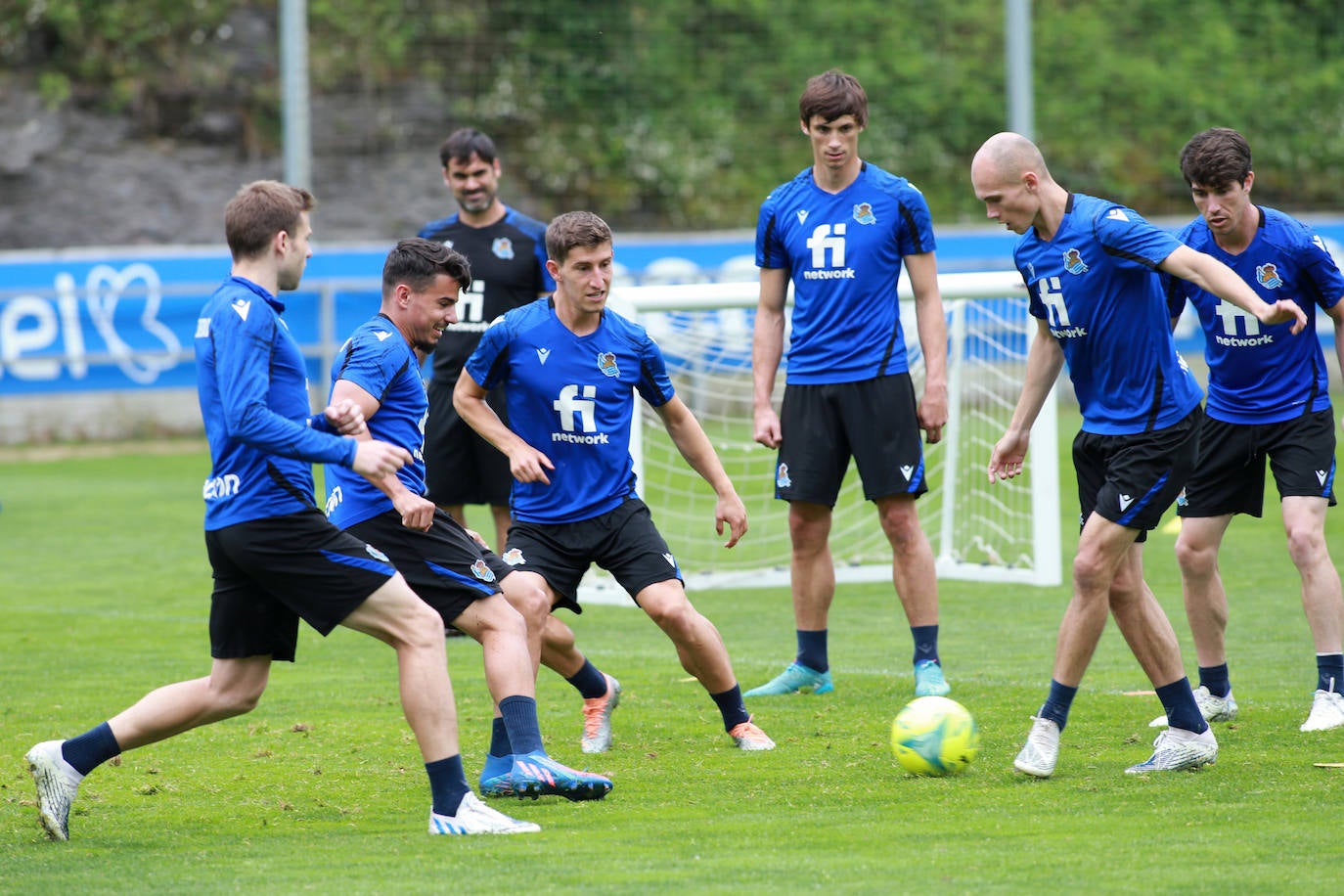 Fotos: Las imágenes del entrenamiento de la Real Sociedad