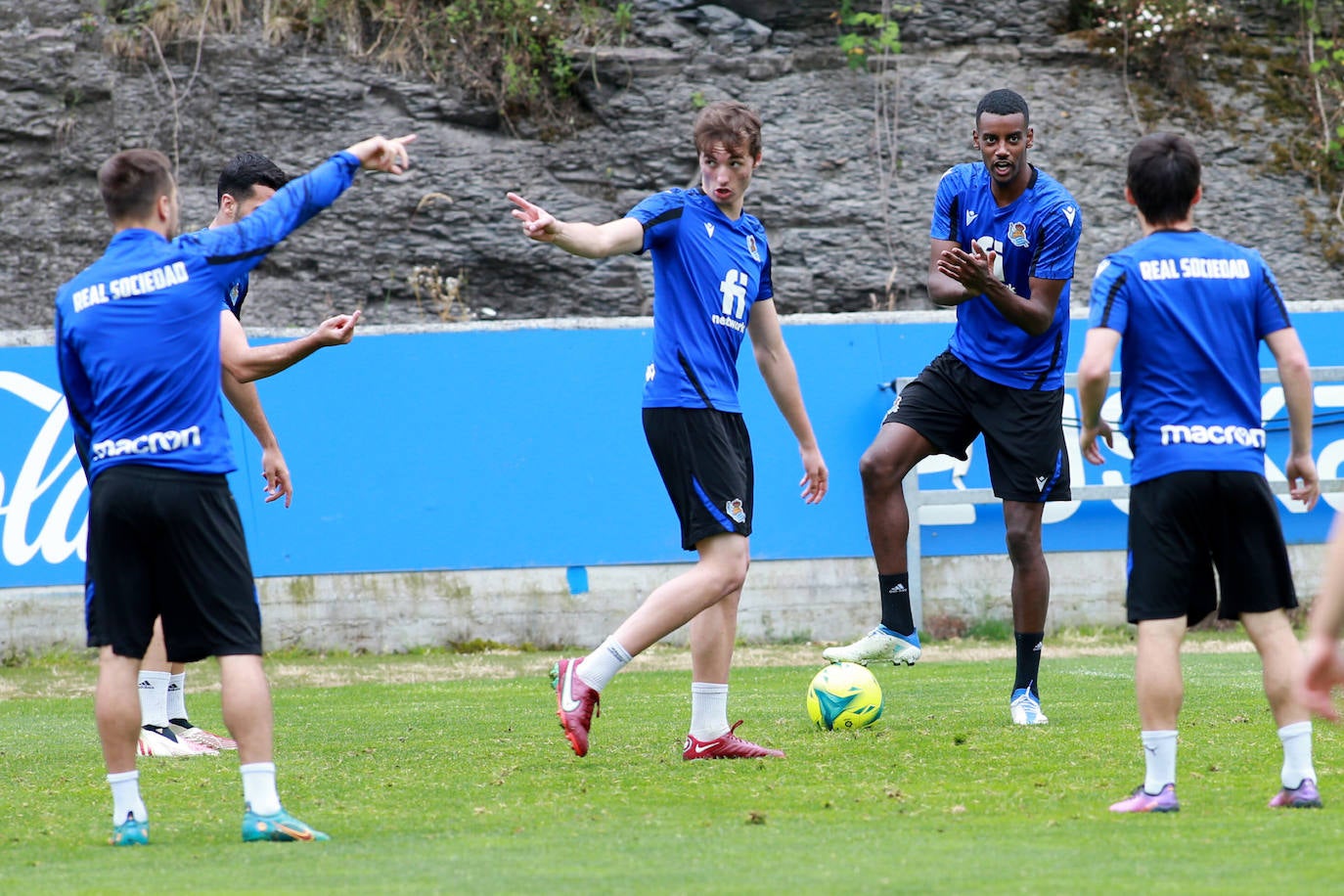 Fotos: Las imágenes del entrenamiento de la Real Sociedad