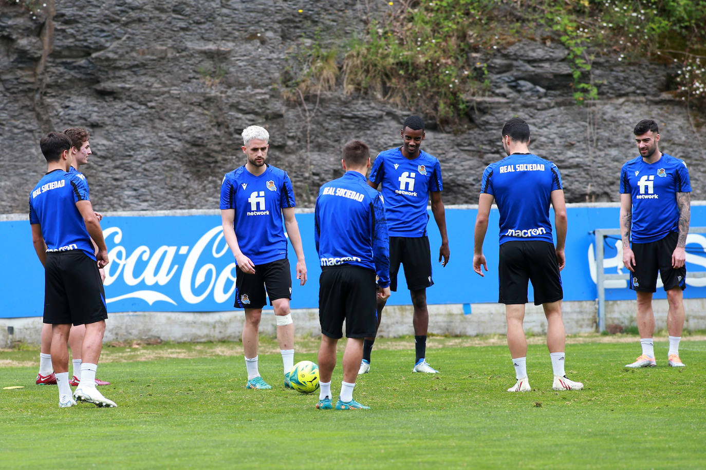 Fotos: Las imágenes del entrenamiento de la Real Sociedad