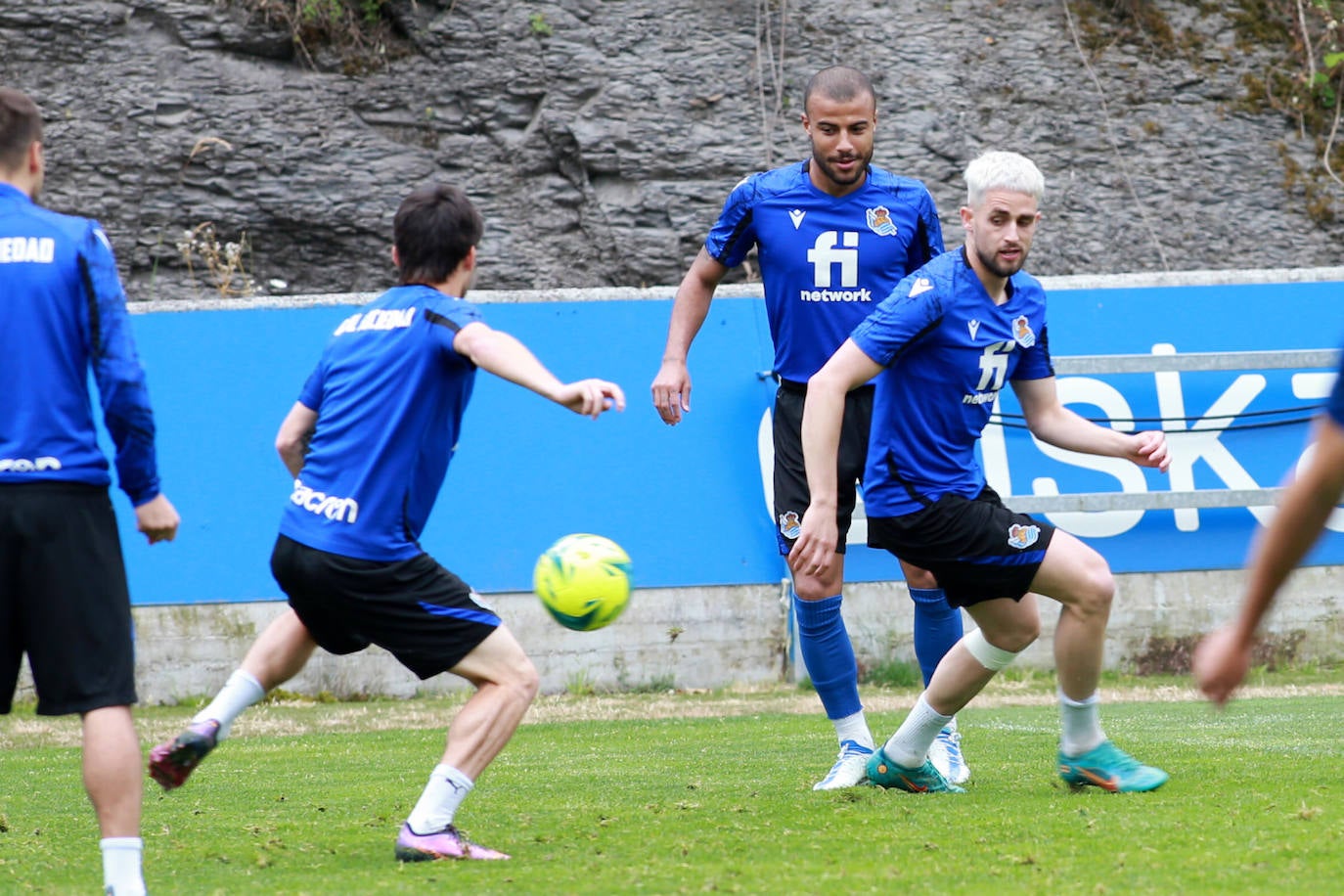 Fotos: Las imágenes del entrenamiento de la Real Sociedad