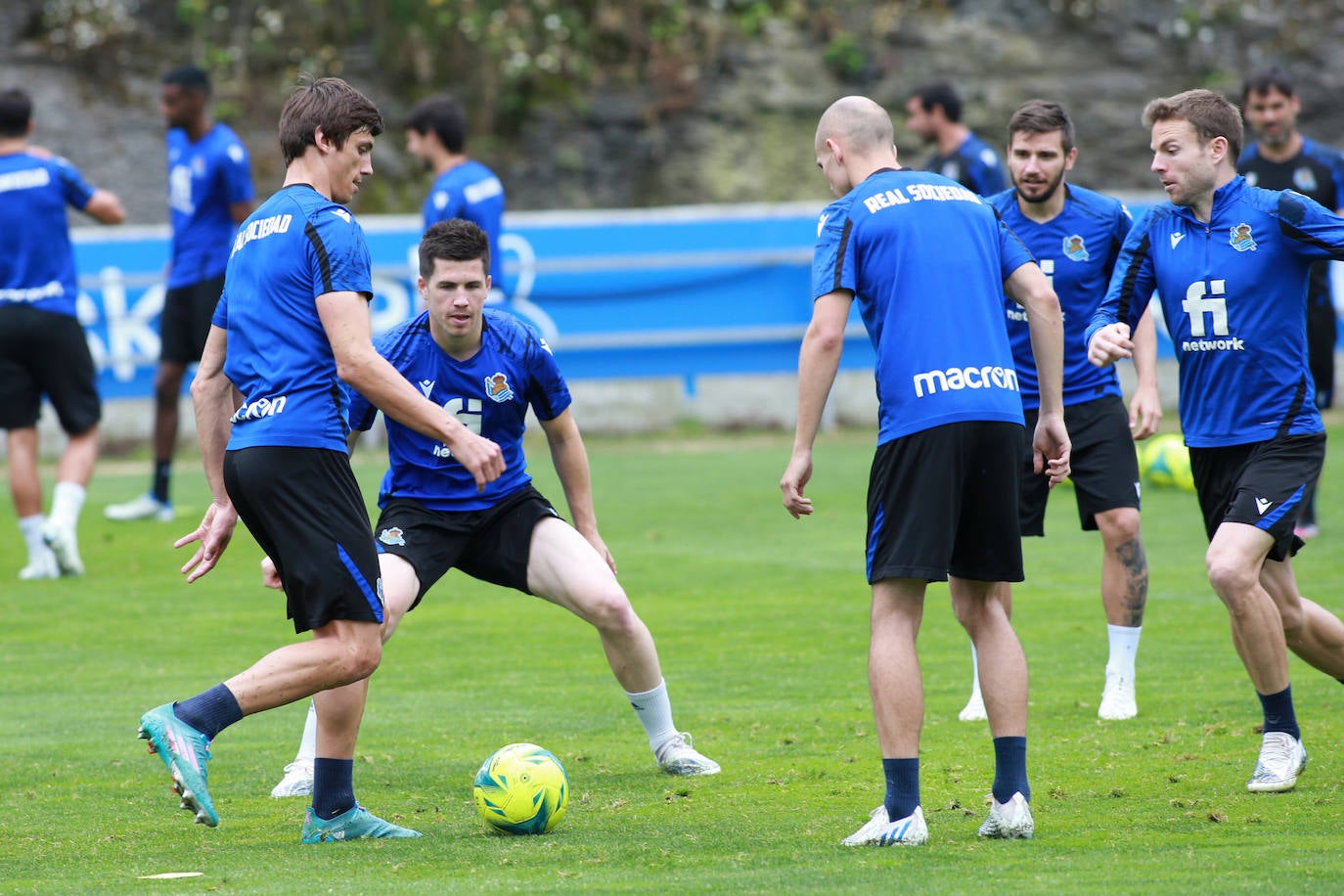 Fotos: Las imágenes del entrenamiento de la Real Sociedad