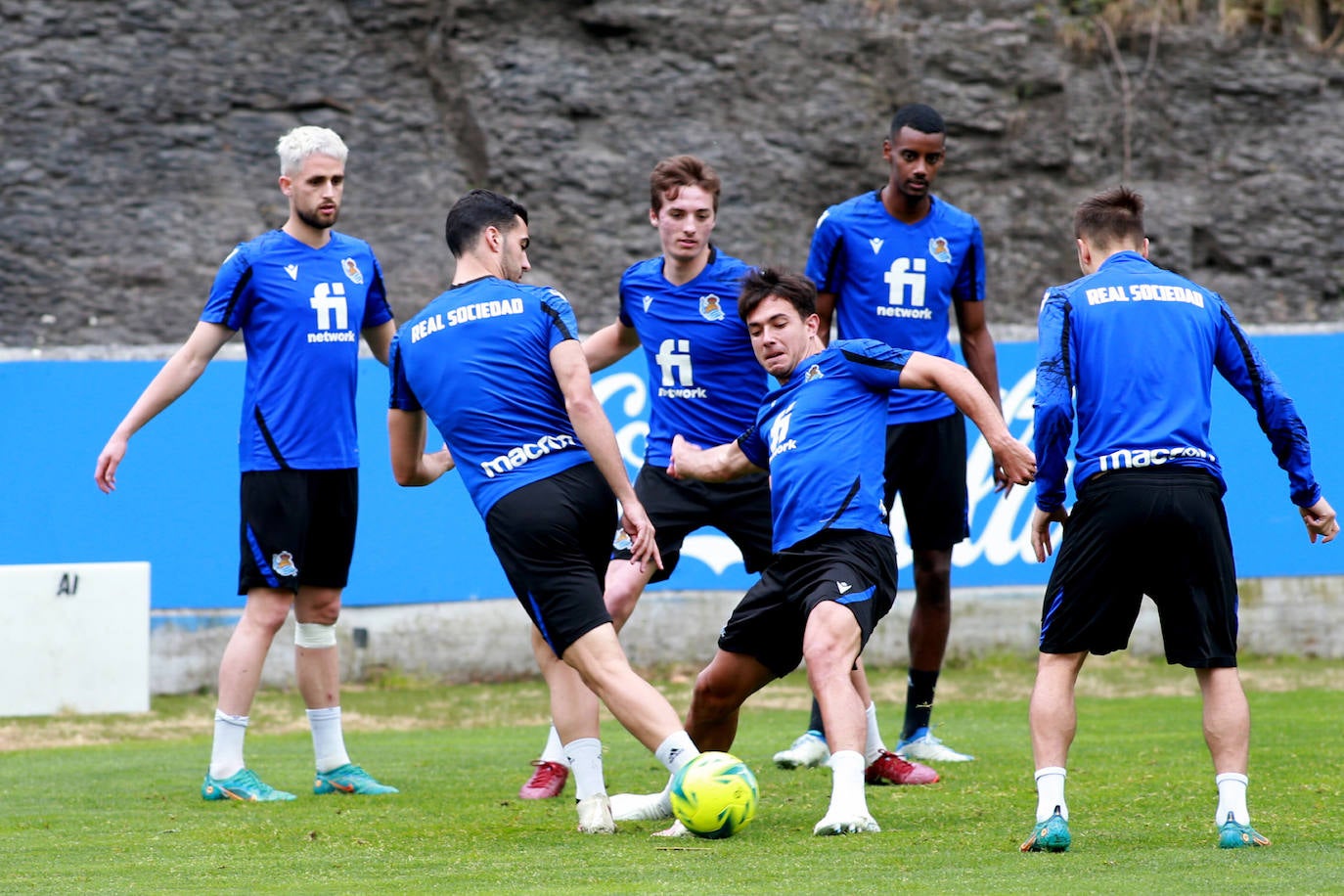 Fotos: Las imágenes del entrenamiento de la Real Sociedad