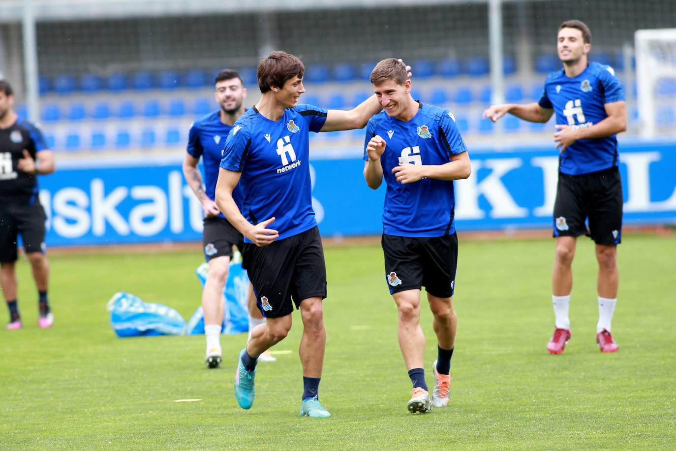 Fotos: Las imágenes del entrenamiento de la Real Sociedad