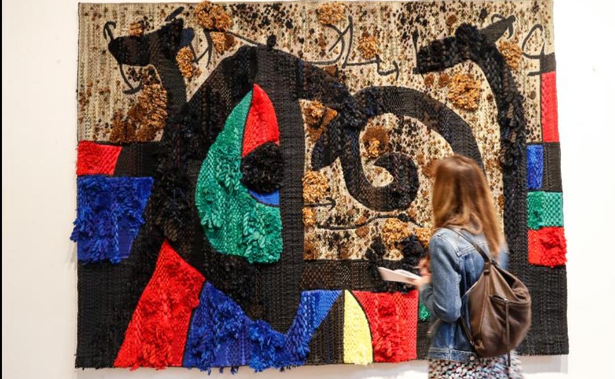 La exposición dedicada a Miró en Chillida Leku se podrá visitar hasta noviembre