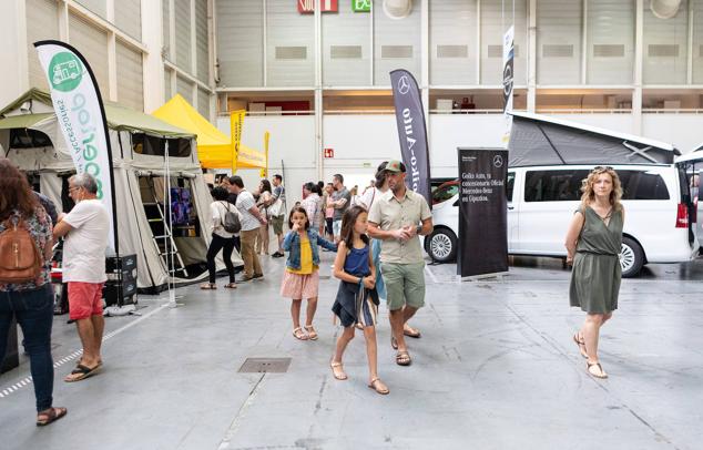 La feria Caravantour acogió a un buen número de visitantes. 