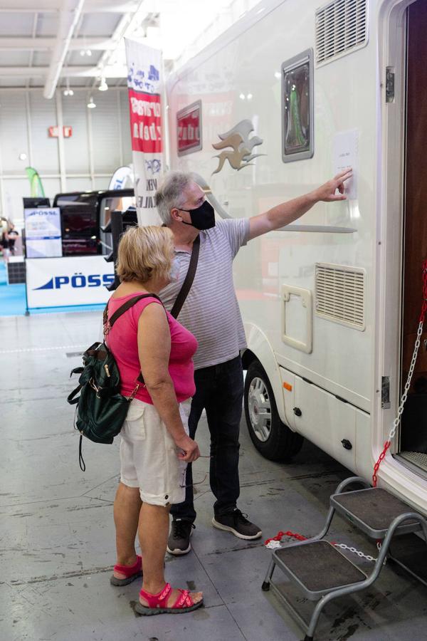 La feria Caravantour acogió a un buen número de visitantes. 