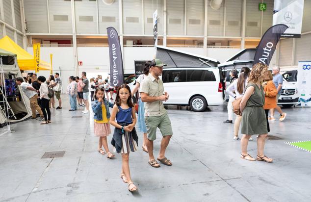 La feria Caravantour acogió a un buen número de visitantes. 