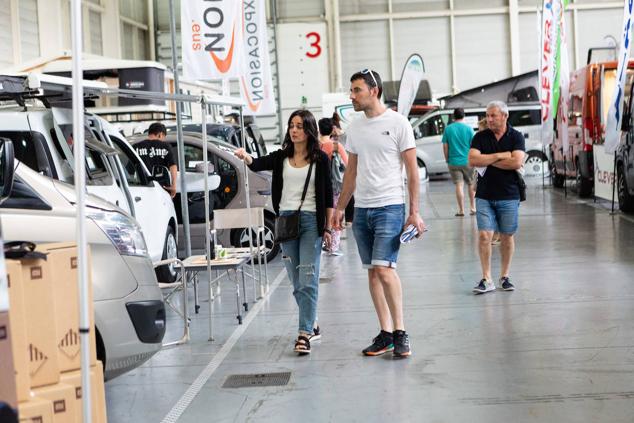 La feria Caravantour acogió a un buen número de visitantes. 