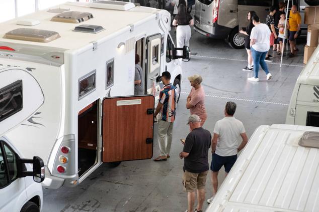 La feria Caravantour acogió a un buen número de visitantes. 