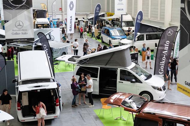 La feria Caravantour acogió a un buen número de visitantes. 